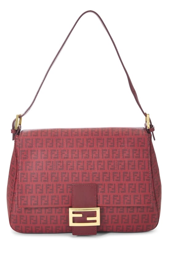 Red Zucchino Coated Canvas Mama