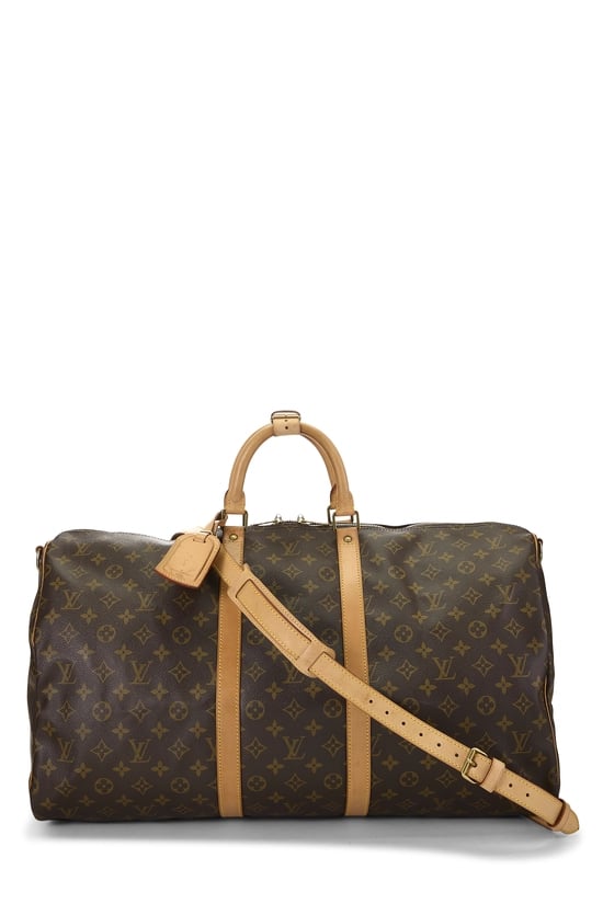 Monogram Canvas Keepall Bandouliere 55