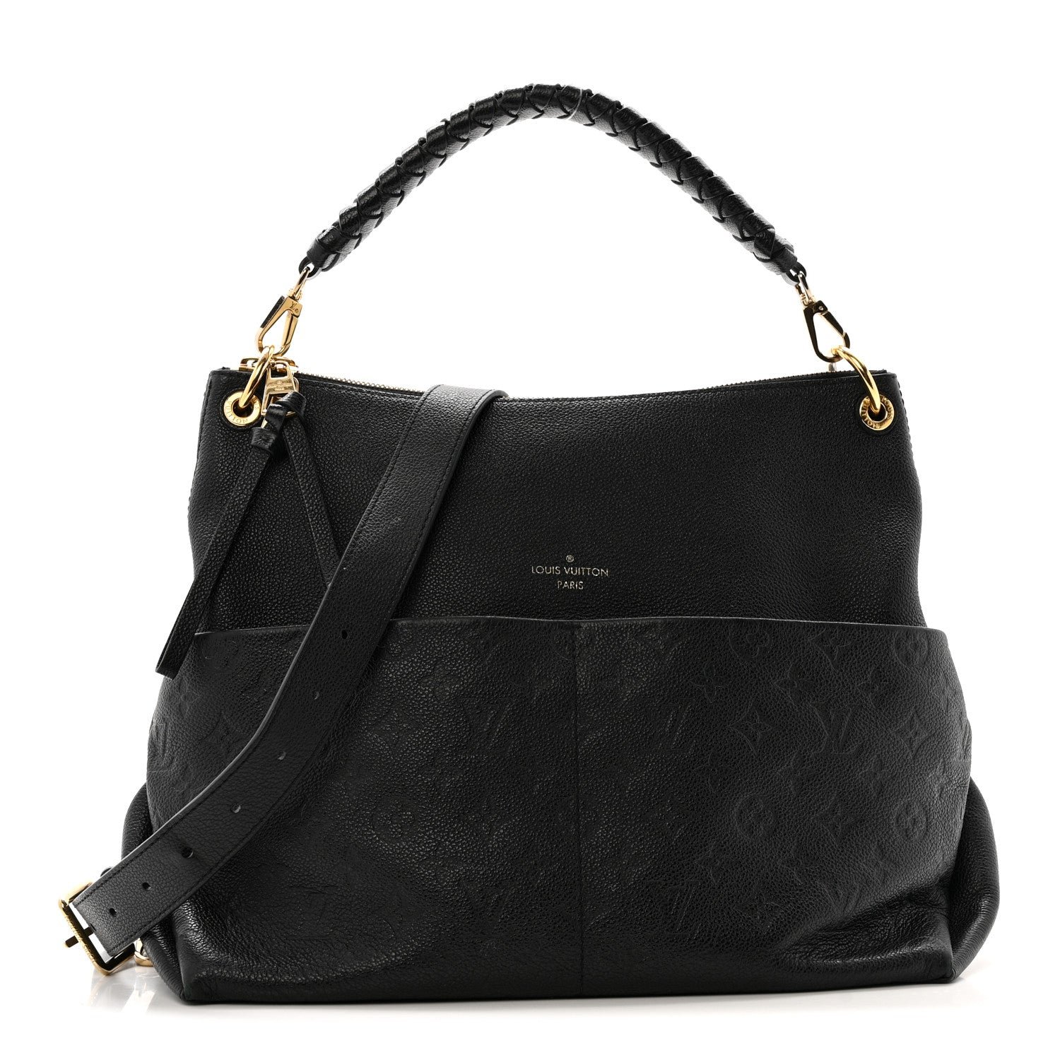 Louis Vuitton Louis Vuitton Empreinte Maida Hobo Black