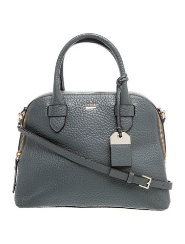 Leather Top Handle Bag