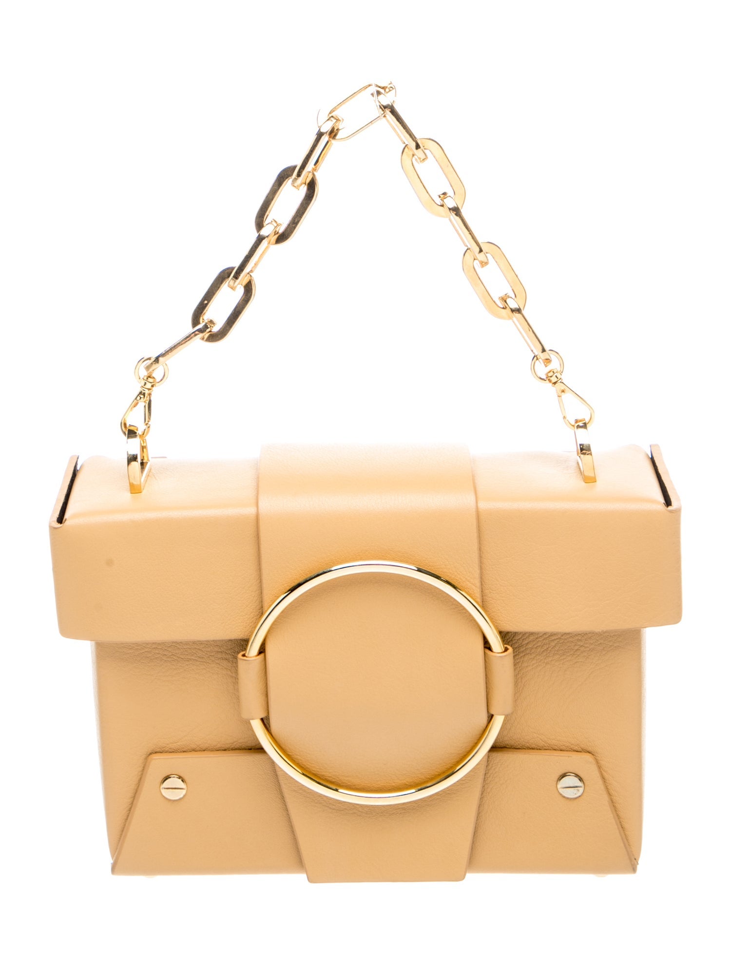 Yuzefi Leather Top Handle Bag