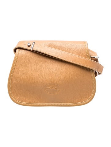 Longchamp Leather leather crossbody flap bag