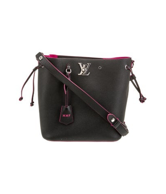 Louis Vuitton Vuitton Taurillon Leather Lockme Bucket Bag