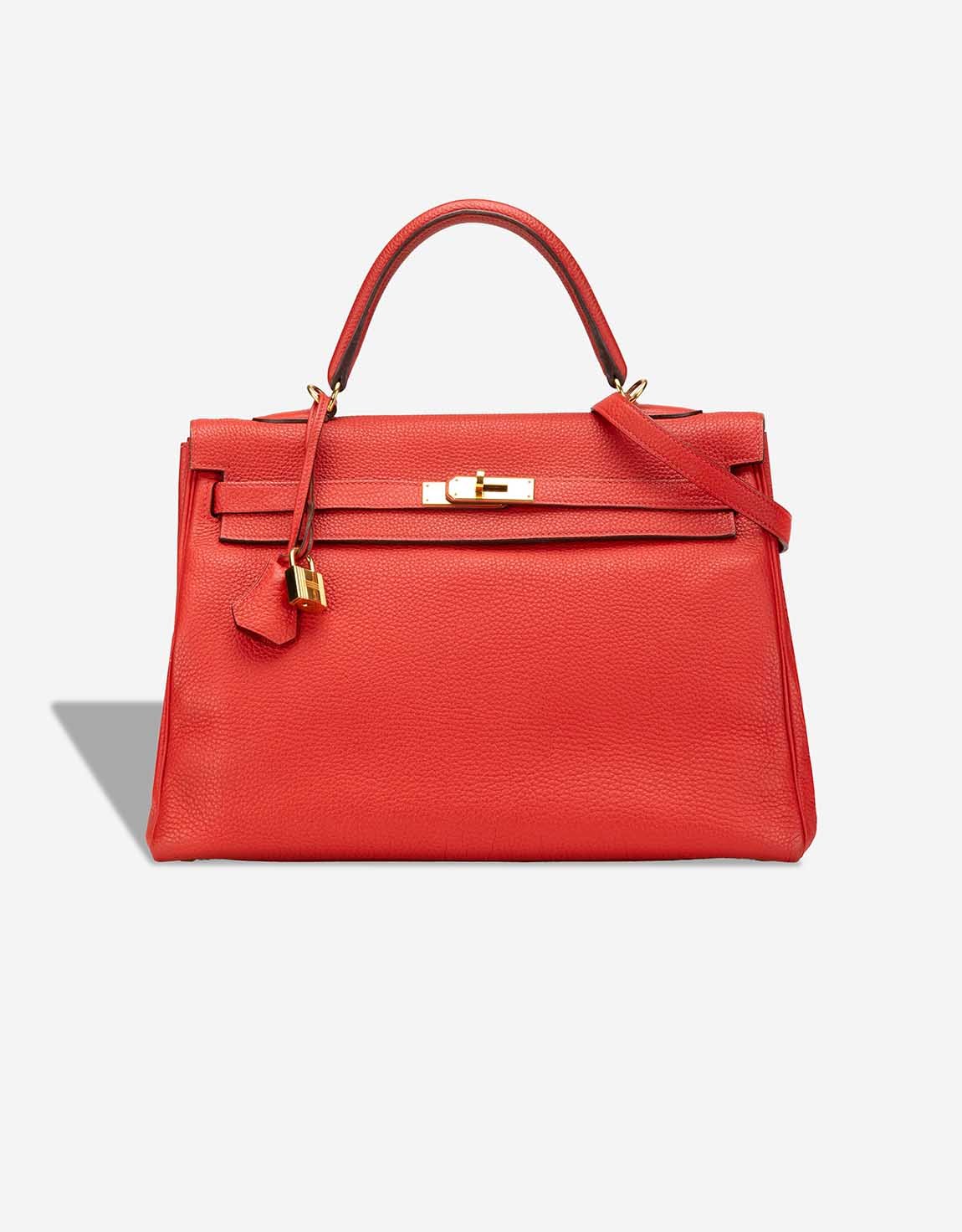 Hermes 
		Kelly 35 Togo Géranium    
