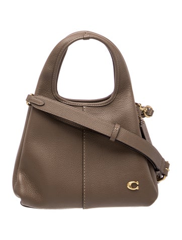 Leather Top Handle Bag