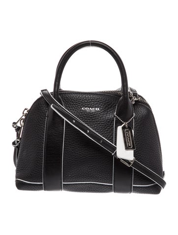 Leather Top Handle Bag