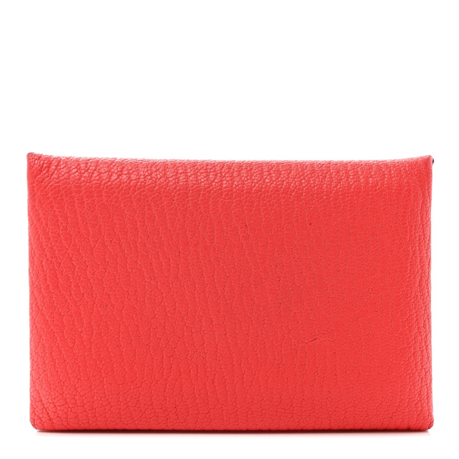 Hermes Chevre Mysore Verso Calvi Card Case Rose Texas Quebracho