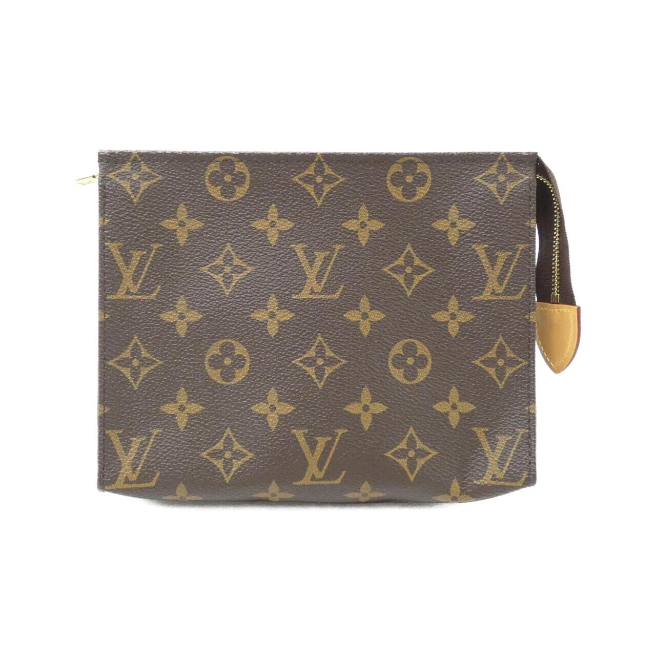 Louis Vuitton Monogram Pochette Toilette 19 M47544 Pouch