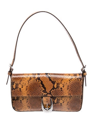 Snakeskin Shoulder Bag