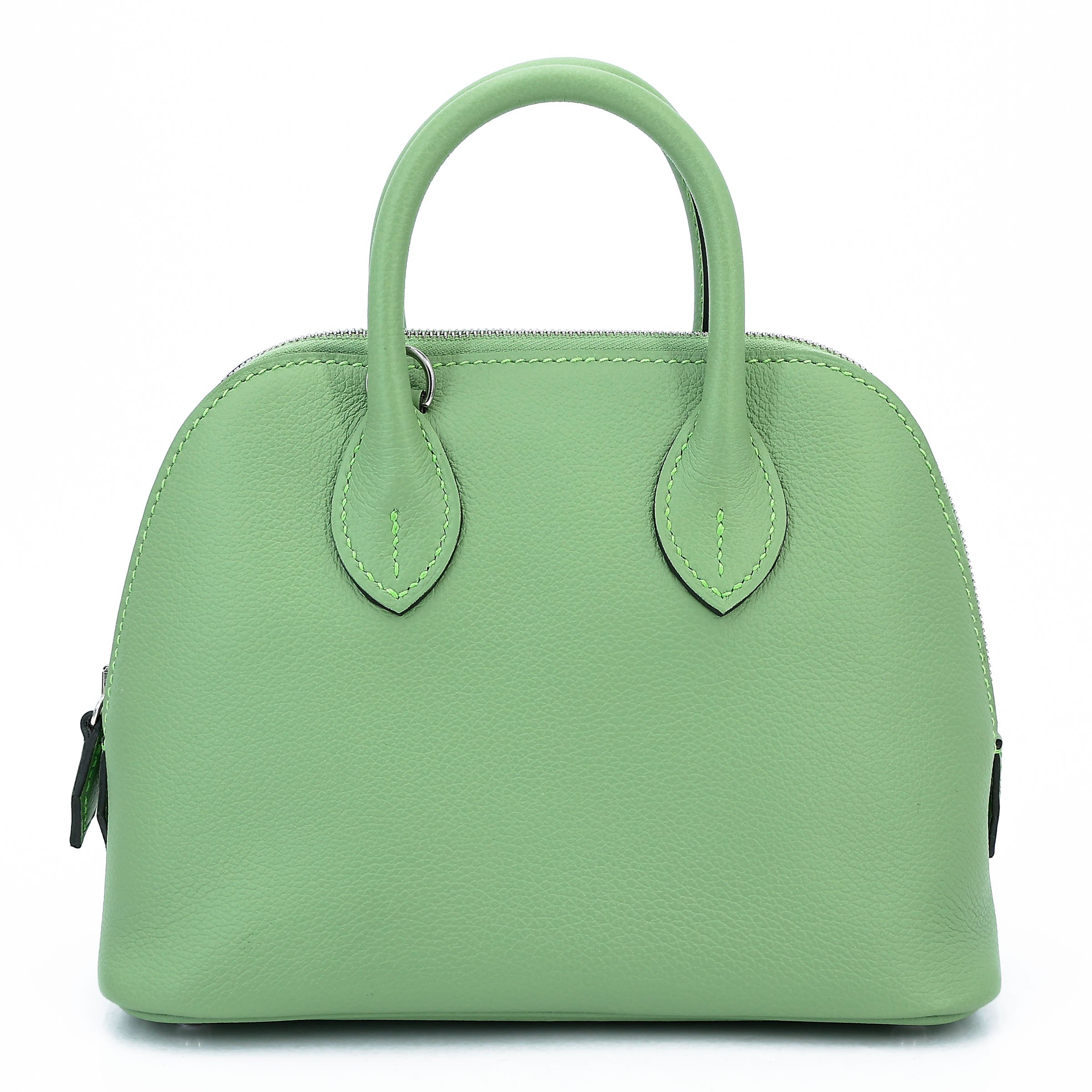 Hermes Unused ( Rank NS ) HERMÈS Mini Bolide 1923 Vert Criquet (3I) Evercolor Palladium hardware B (2023)