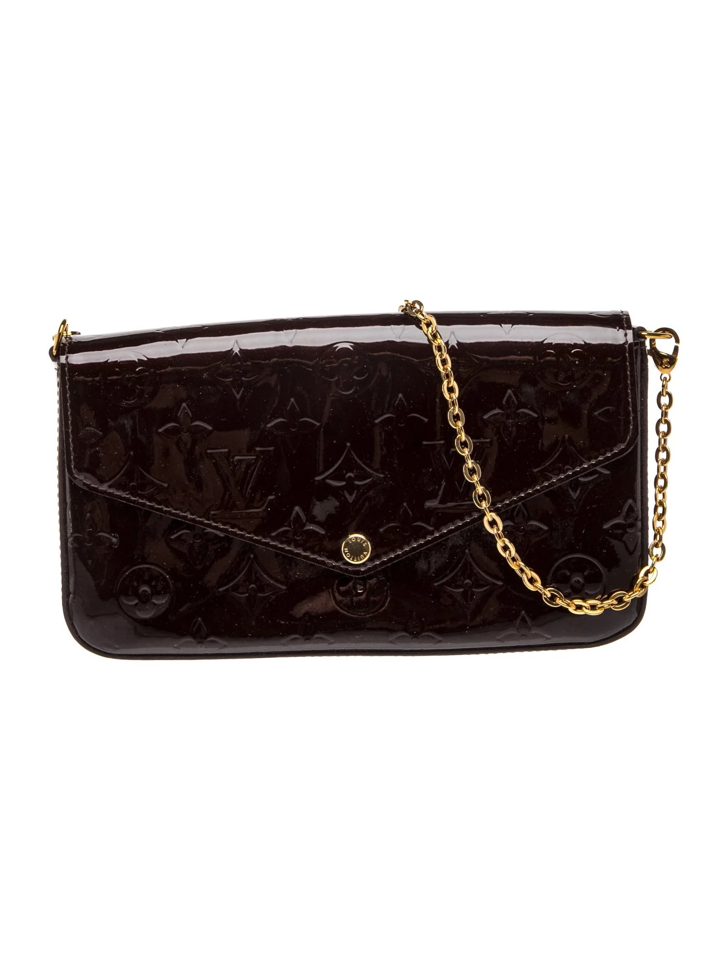 Vernis Patent Leather Pochette Félicie
