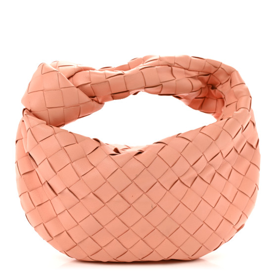 Bottega Veneta Nappa Intrecciato Mini Jodie Peachy