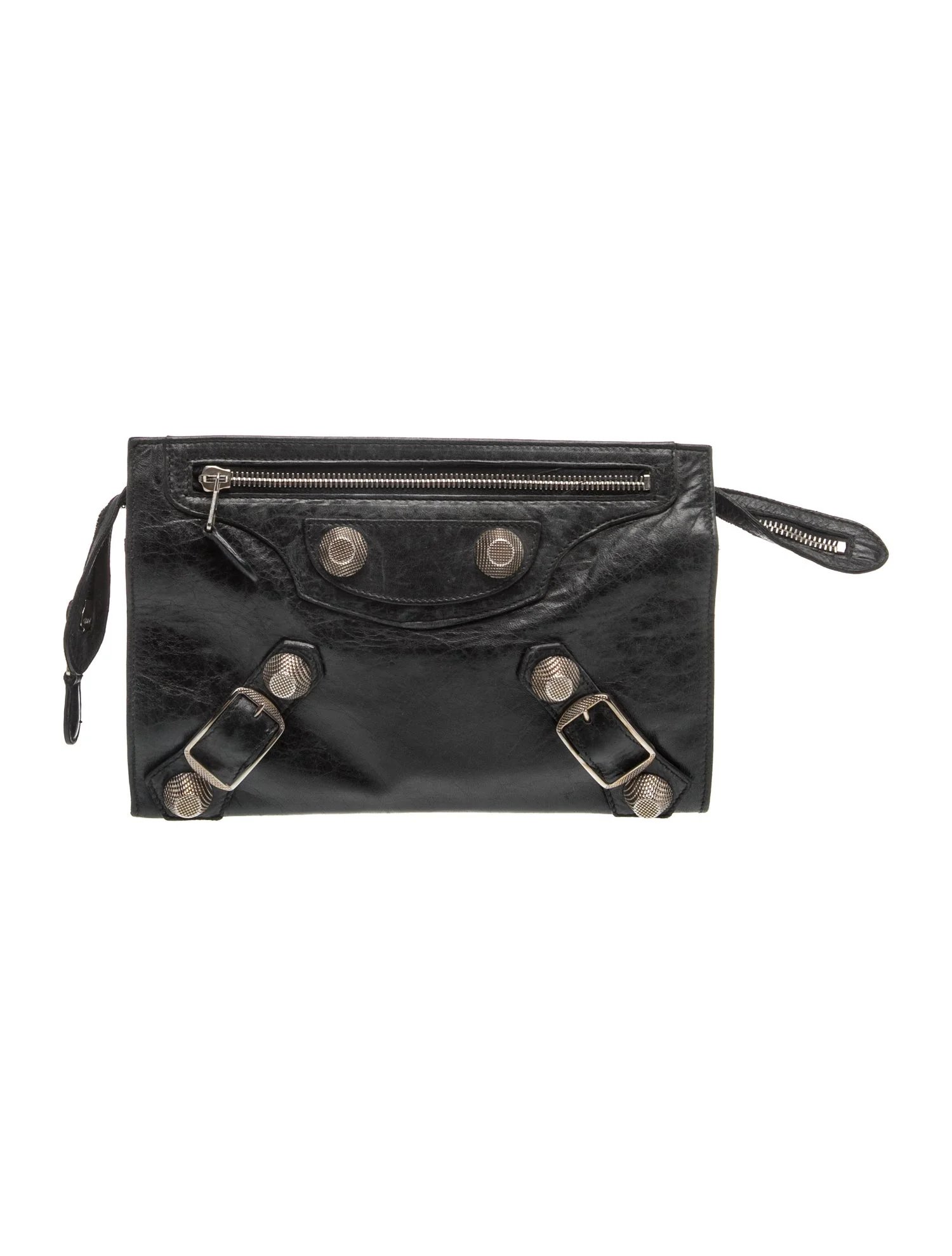 Leather Motocross Clutch Vintage