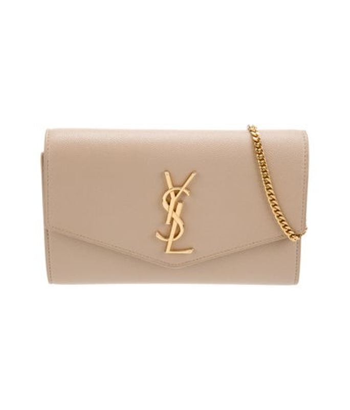 Saint Laurent Laurent Leather Clutch