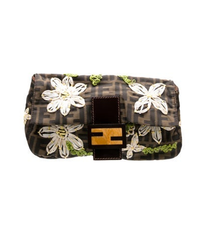 Fendi Canvas Clutch