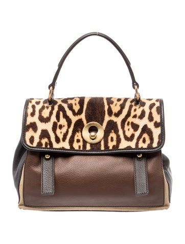 Leather Top Handle Bag