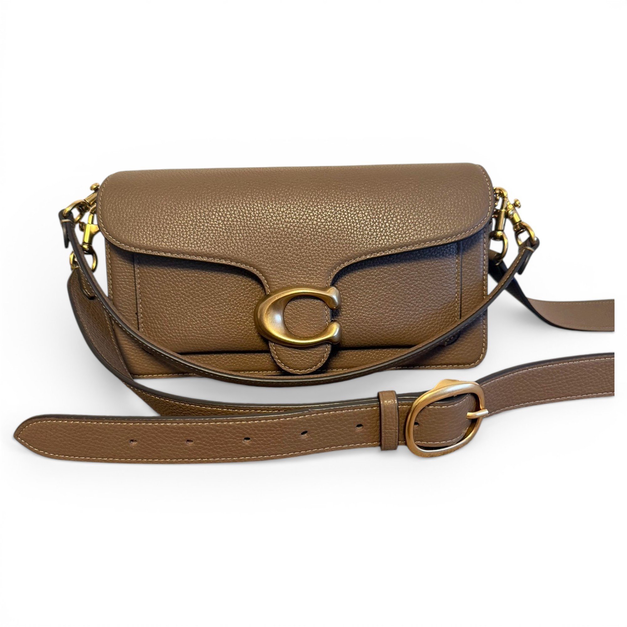 Leather crossbody bag