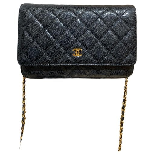 Wallet On Chain Timeless/Classique leather handbag