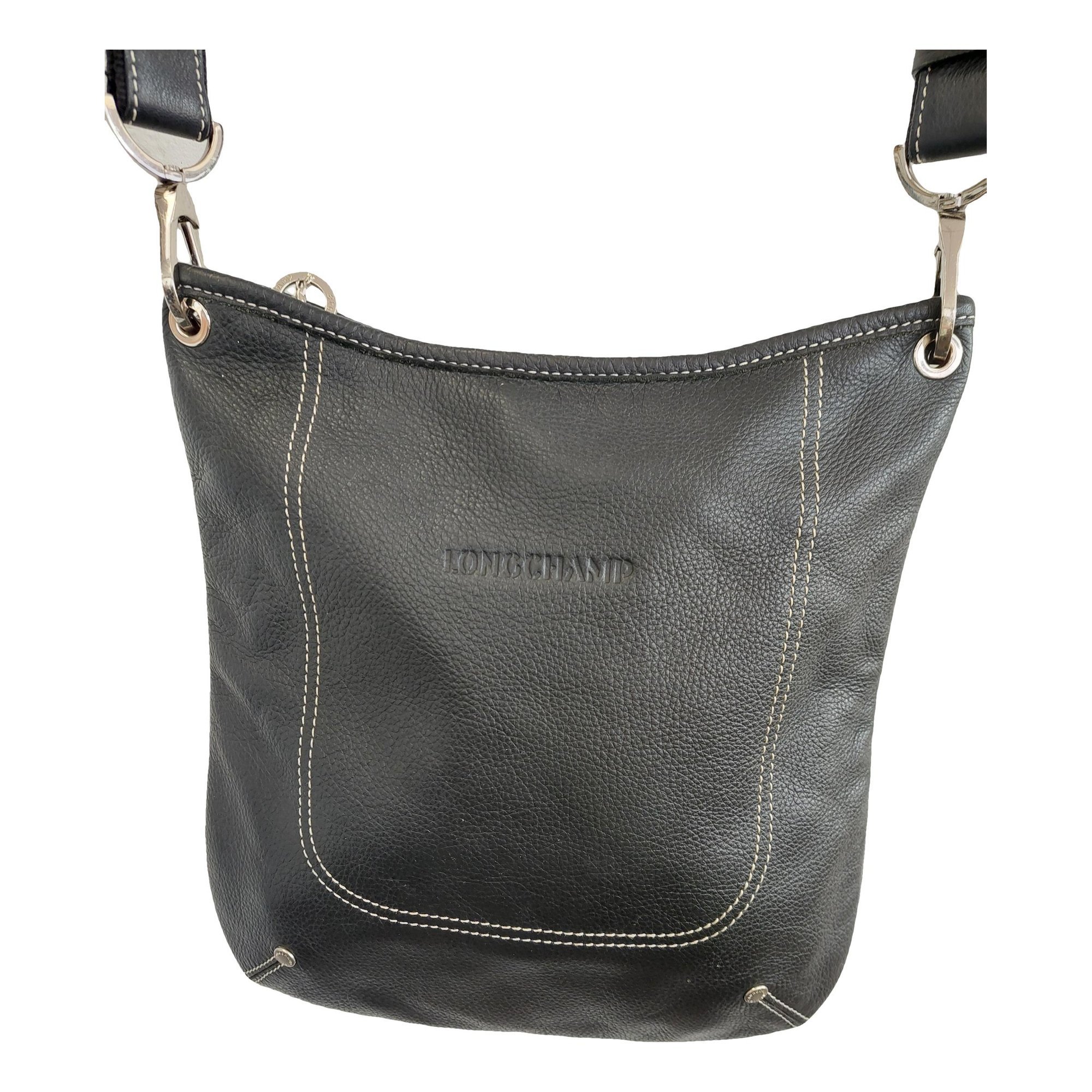 Leather crossbody bag