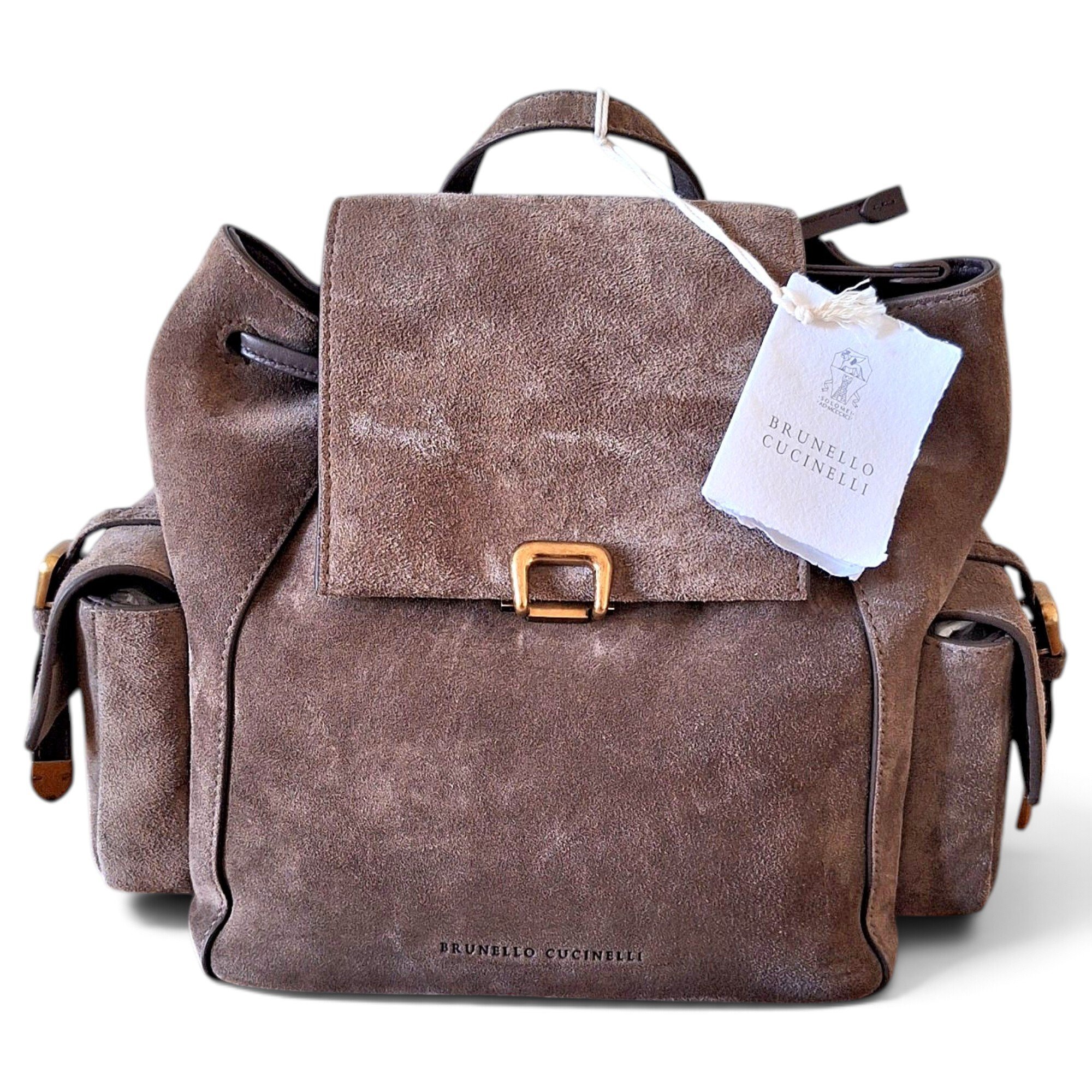 Sartorial leather backpack