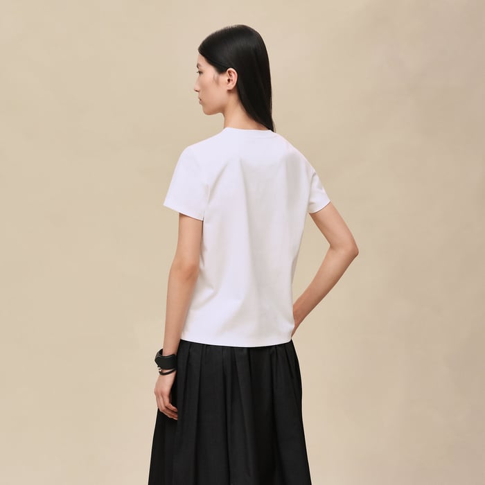 Blanc Printed Straight T-shirt