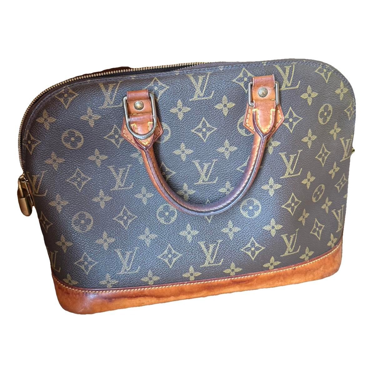 Alma leather handbag