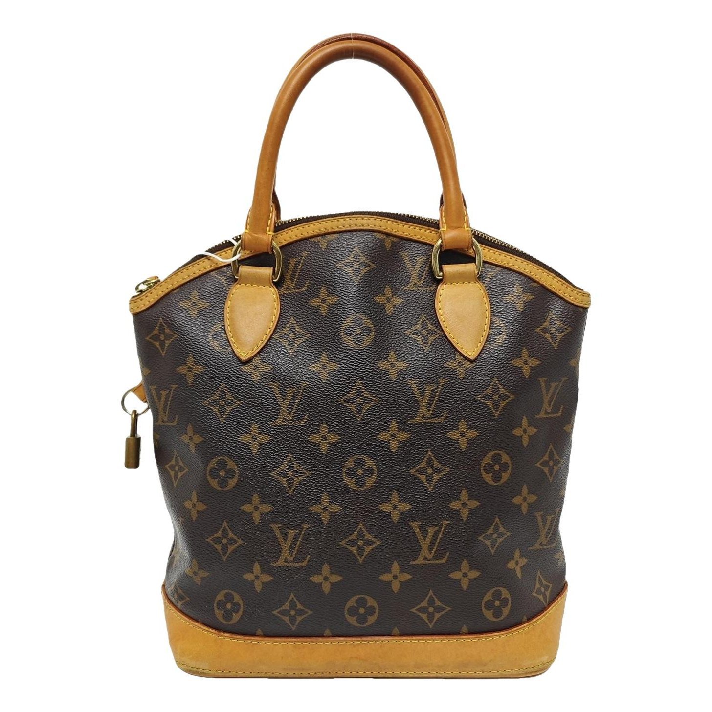 Lockit leather handbag