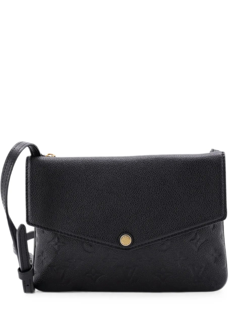 Twice Handbag Monogram Empreinte Leather crossbody bag