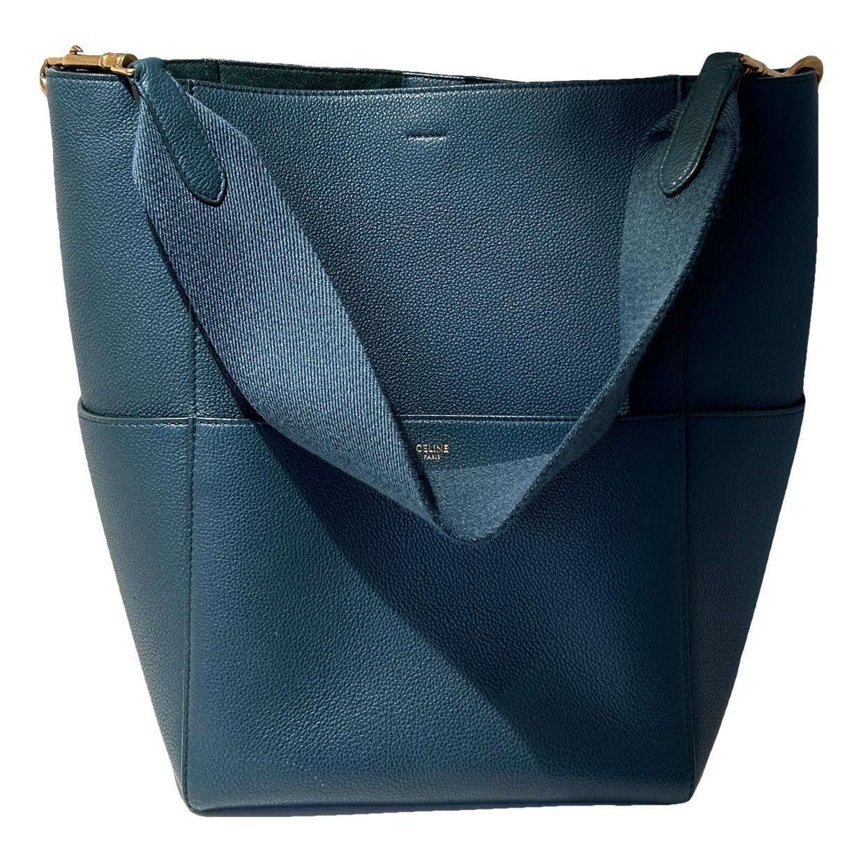 Seau Sangle leather tote