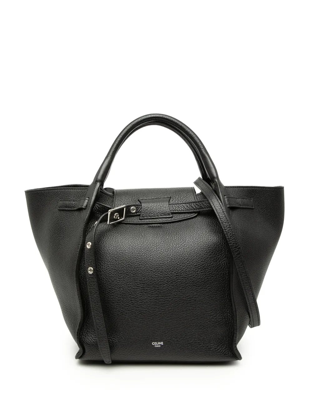 2018-2026 Small Supple Grained Calfskin Big Bag satchel
