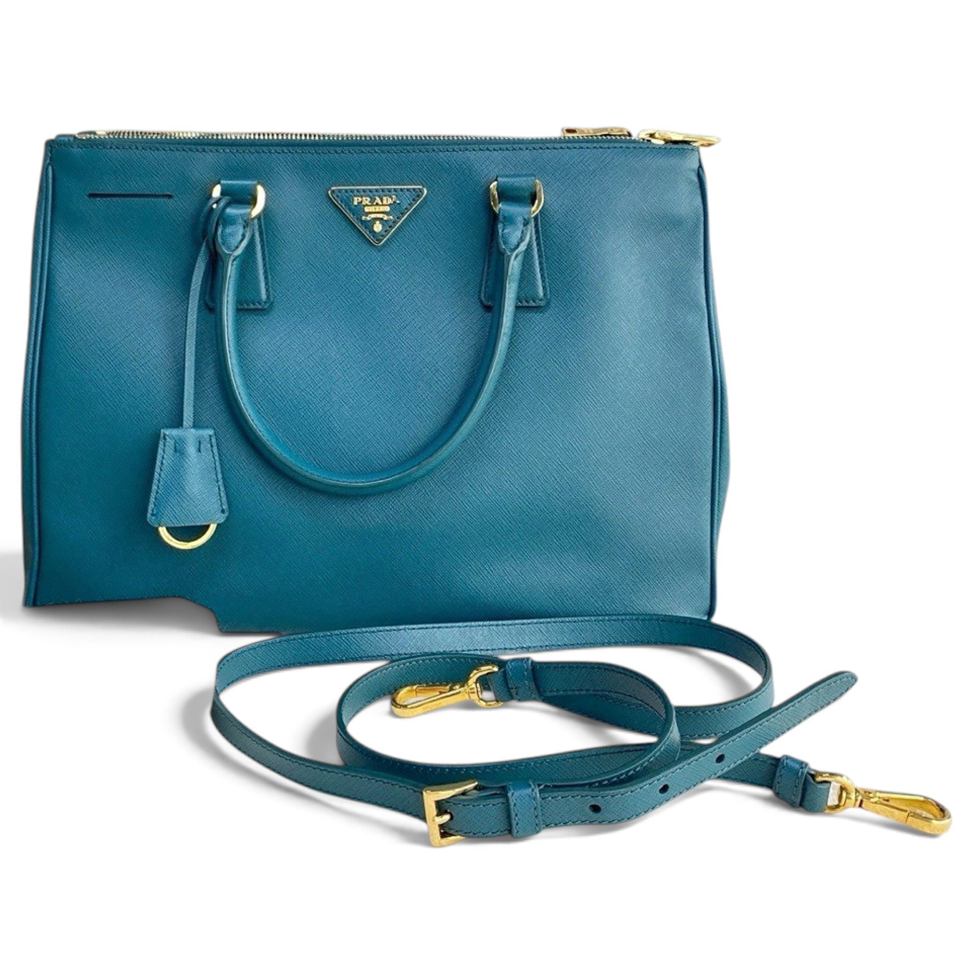 Galleria leather handbag