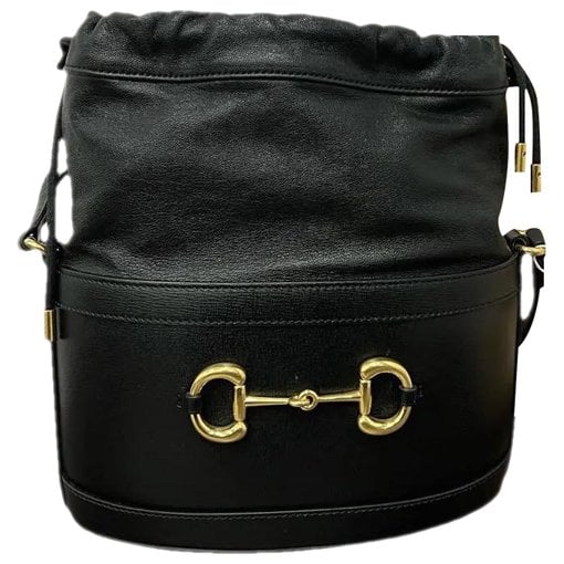 Horsebit 1955 Bucket leather handbag