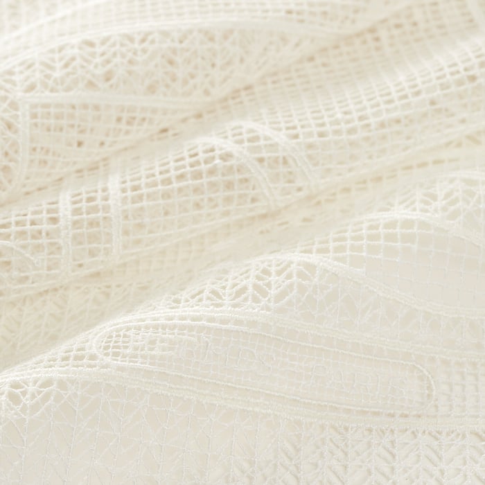 Ivoire Guipure Quadrige Scarf 60