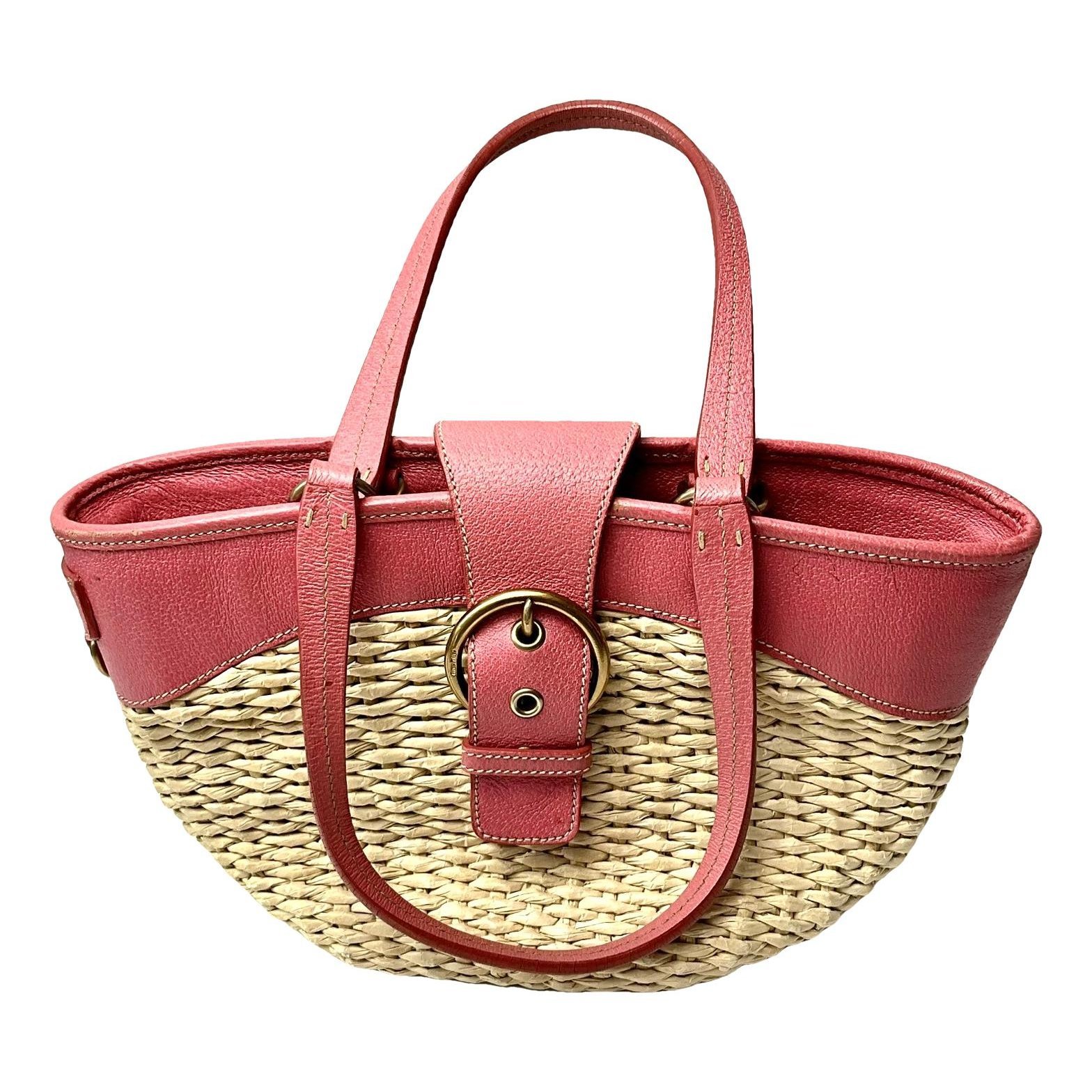 Leather tote