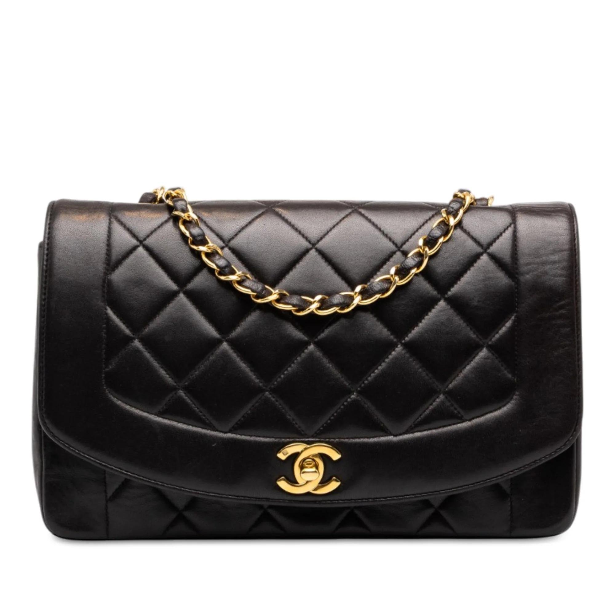 Diana leather handbag