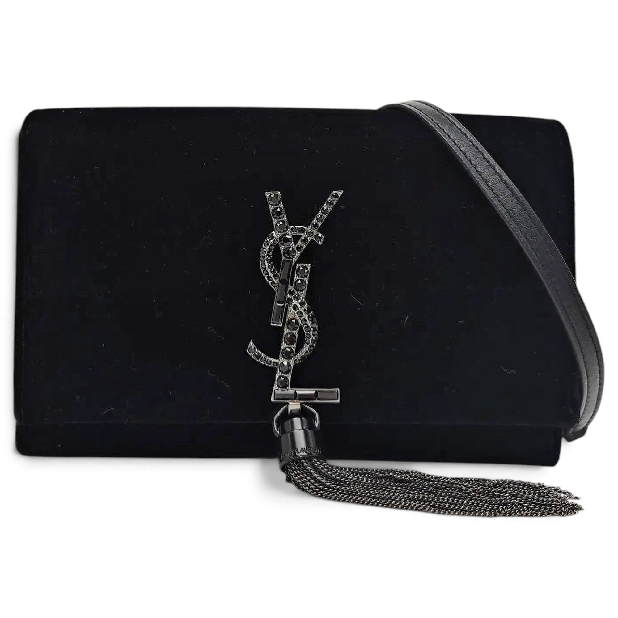 Saint Laurent Pompom Kate crossbody bag