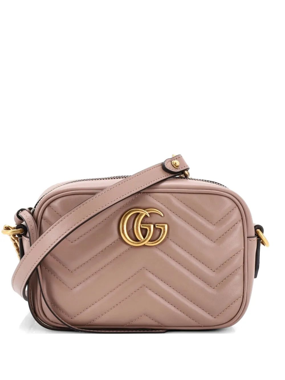 GG Marmont Shoulder Bag Matelasse Leather Mini crossbody bag