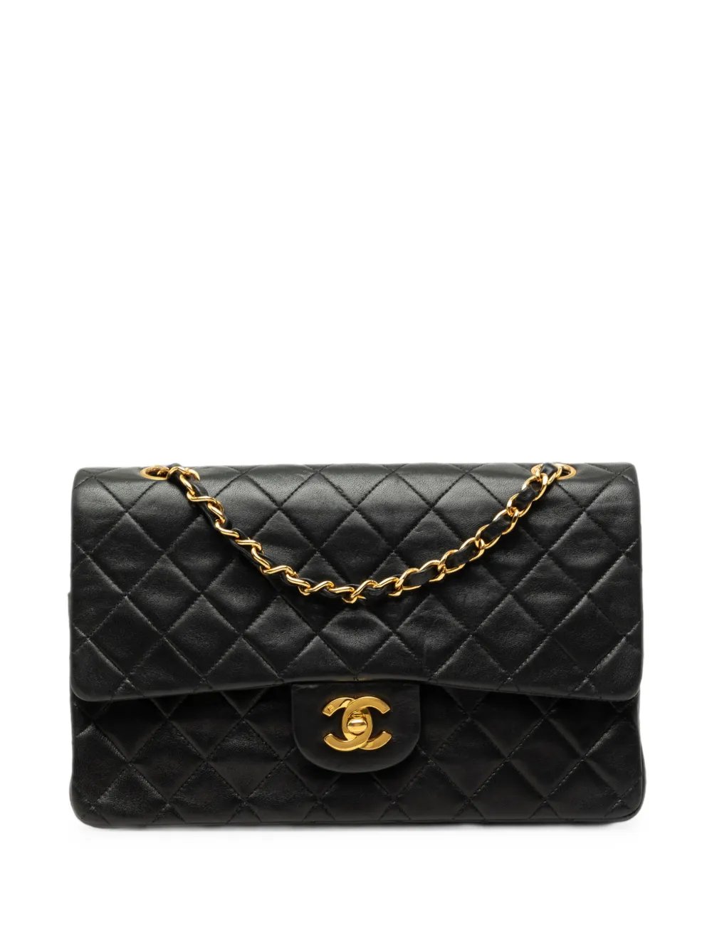 1994-1996 Medium Classic Lambskin Double Flap shoulder bag