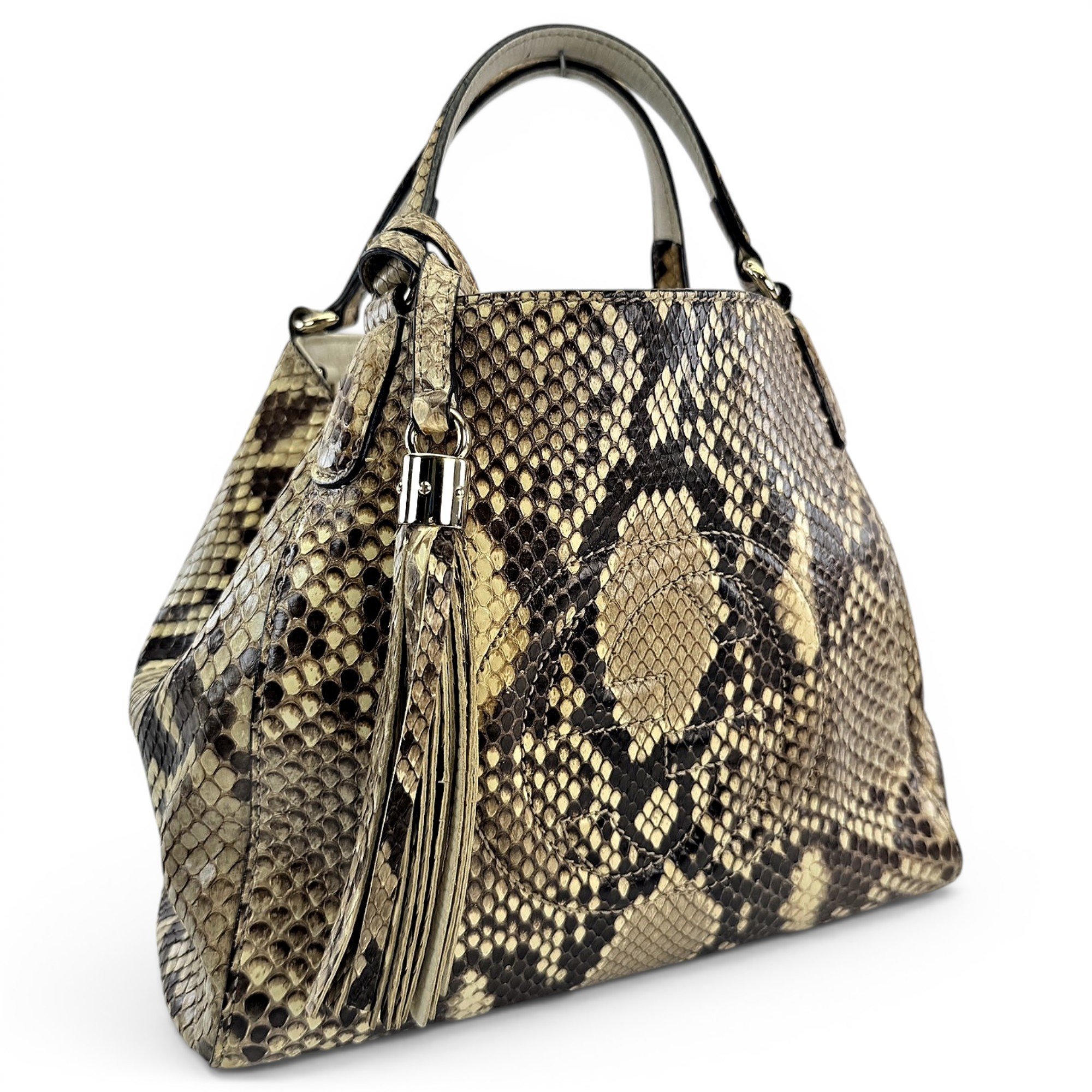 Soho python handbag