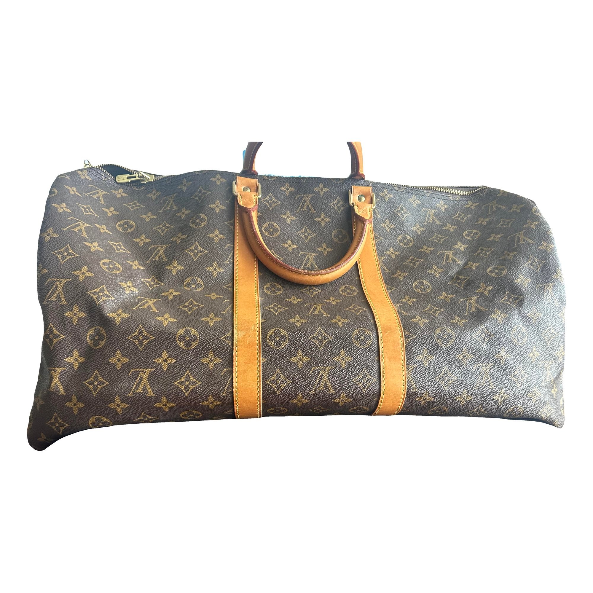 Keepall leather 48h bag