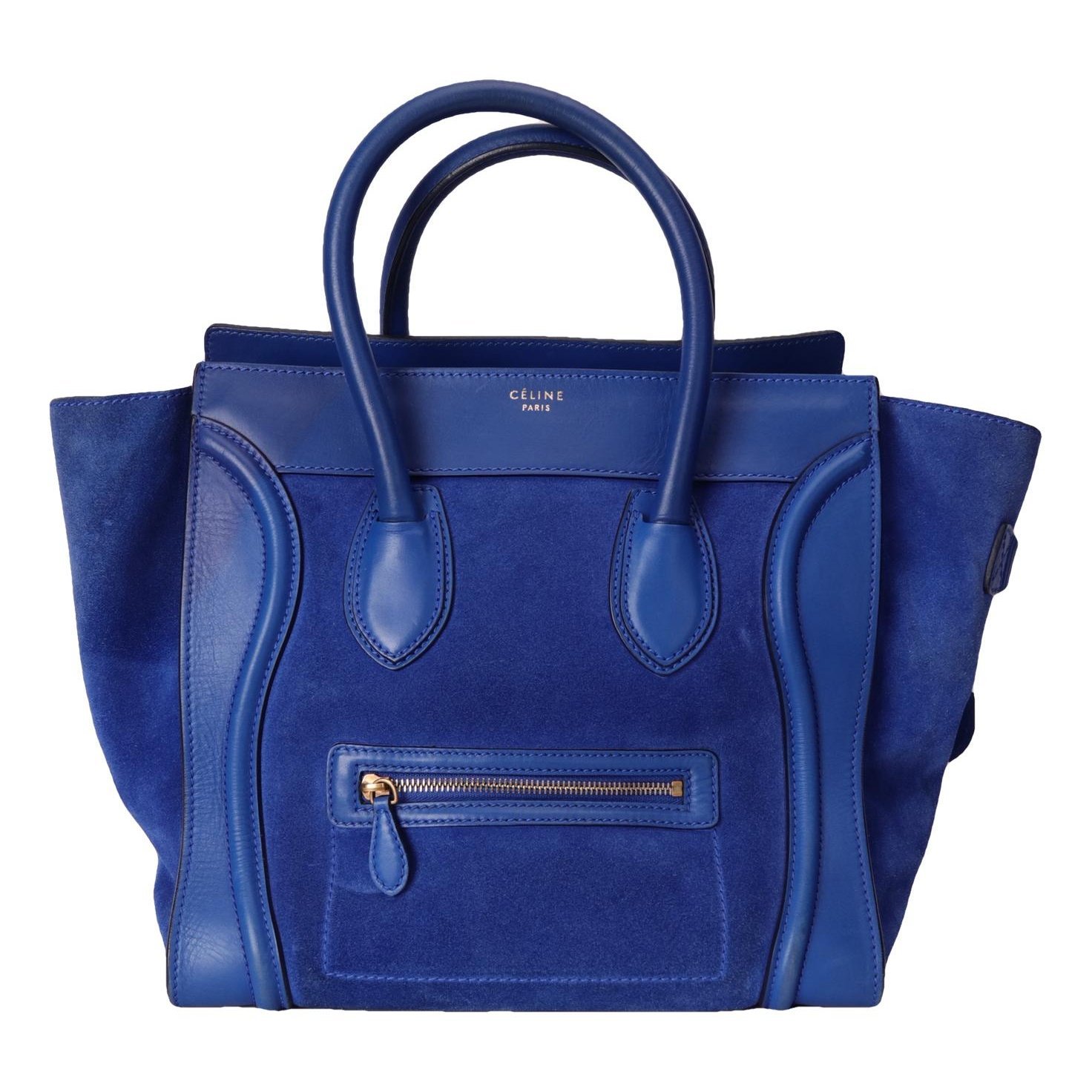Luggage leather tote