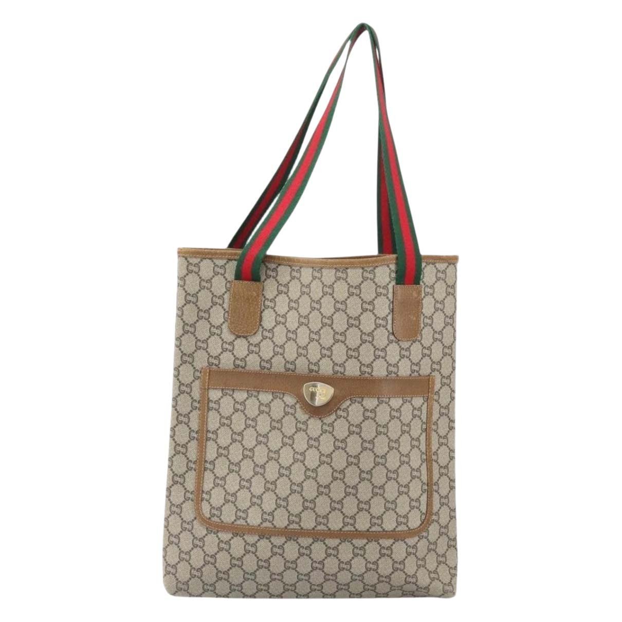 Leather tote