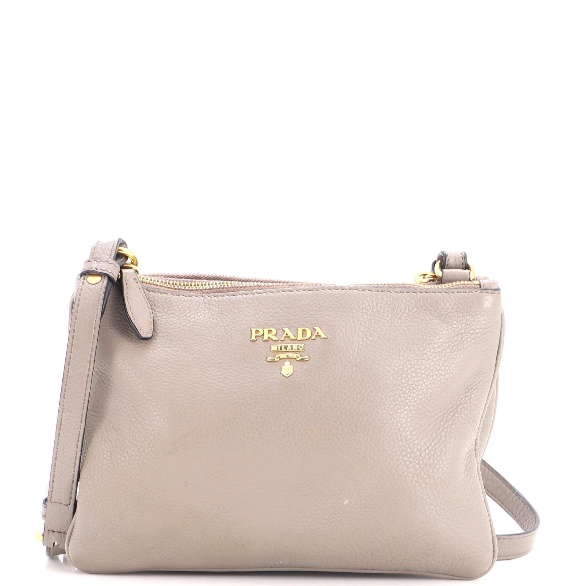 Leather crossbody bag
