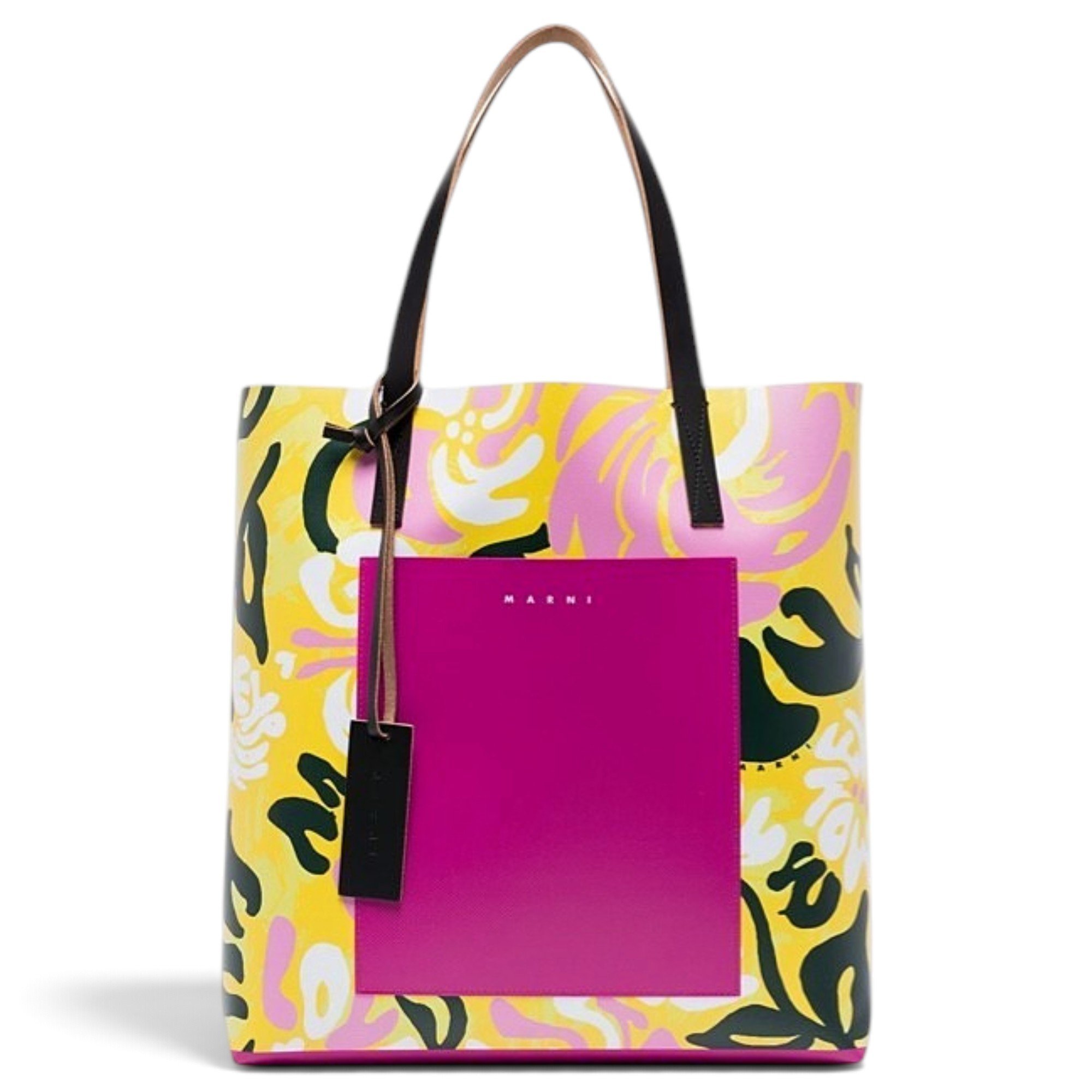 Leather tote
