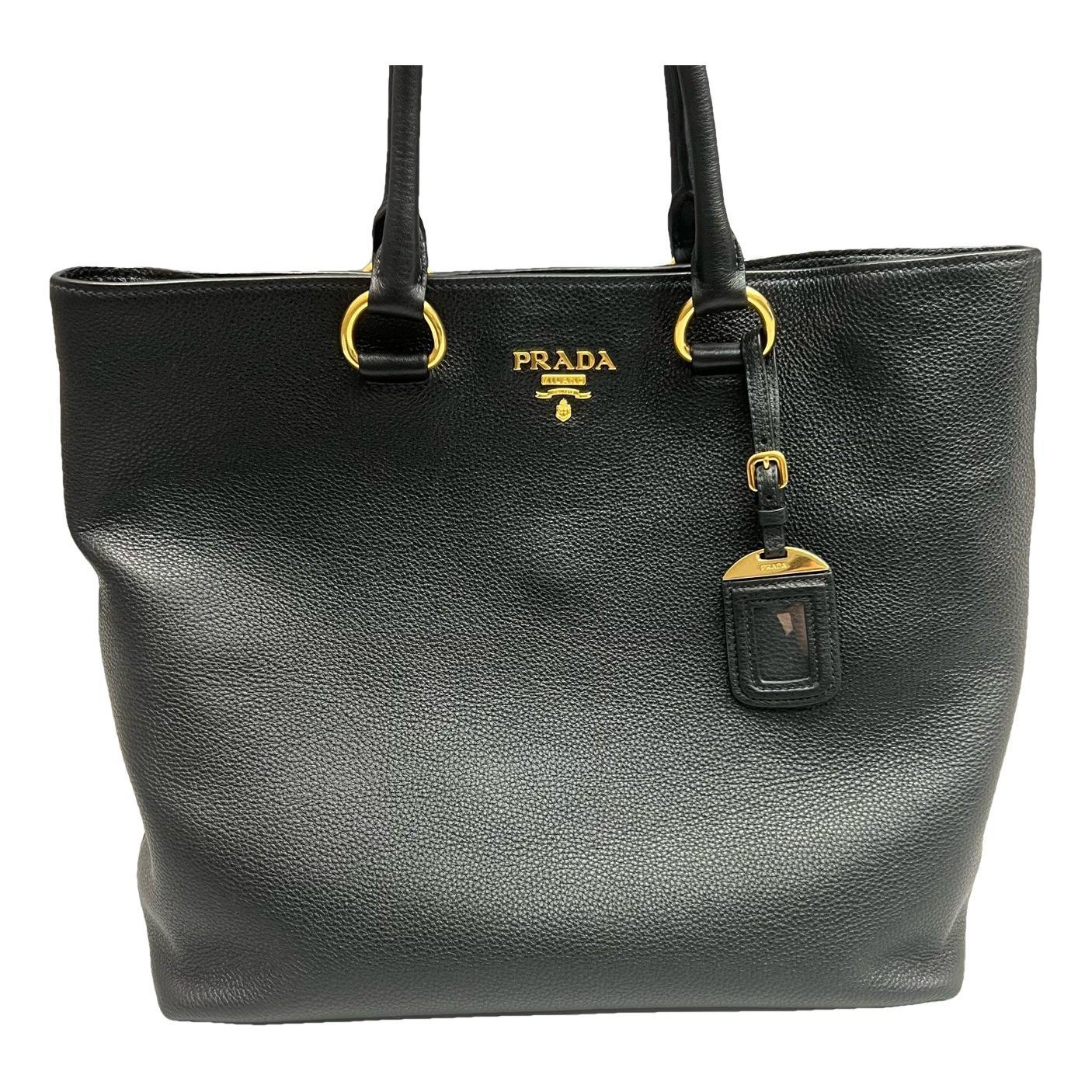Leather tote