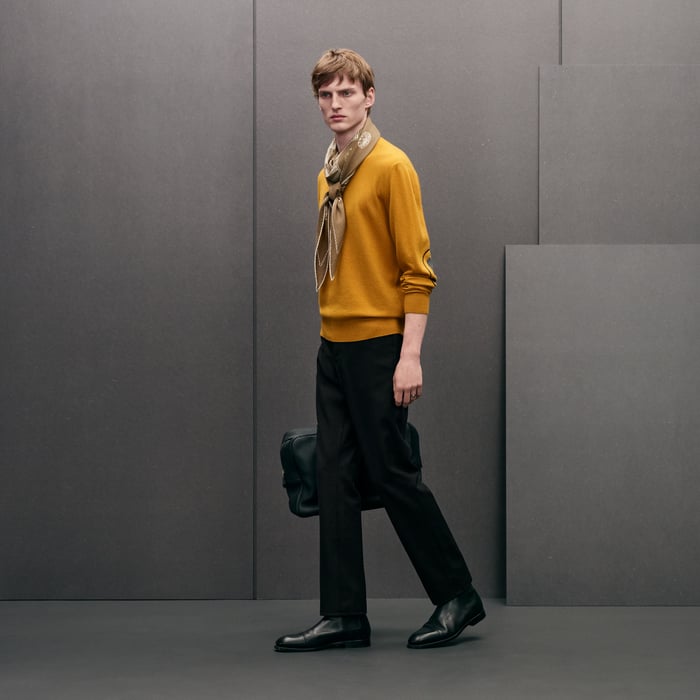 Cumin "Maillon Chaine d'Ancre" Crewneck Cashmere Sweater