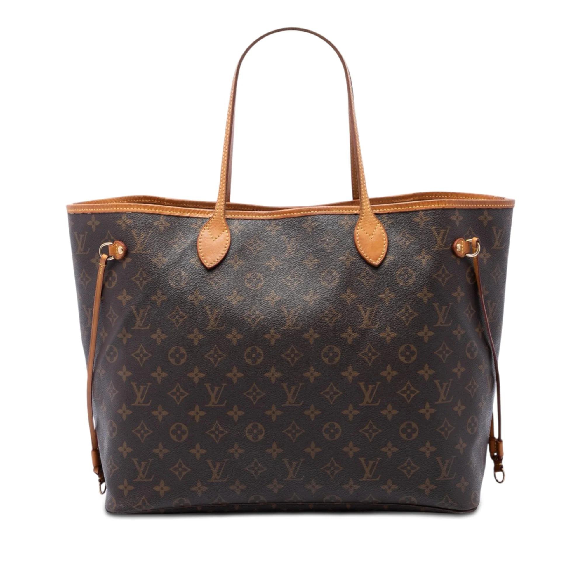 Neverfull leather handbag