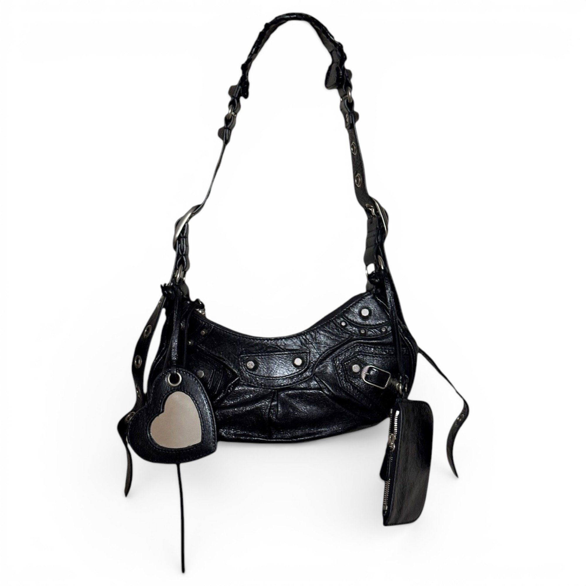 Le Cagole leather handbag