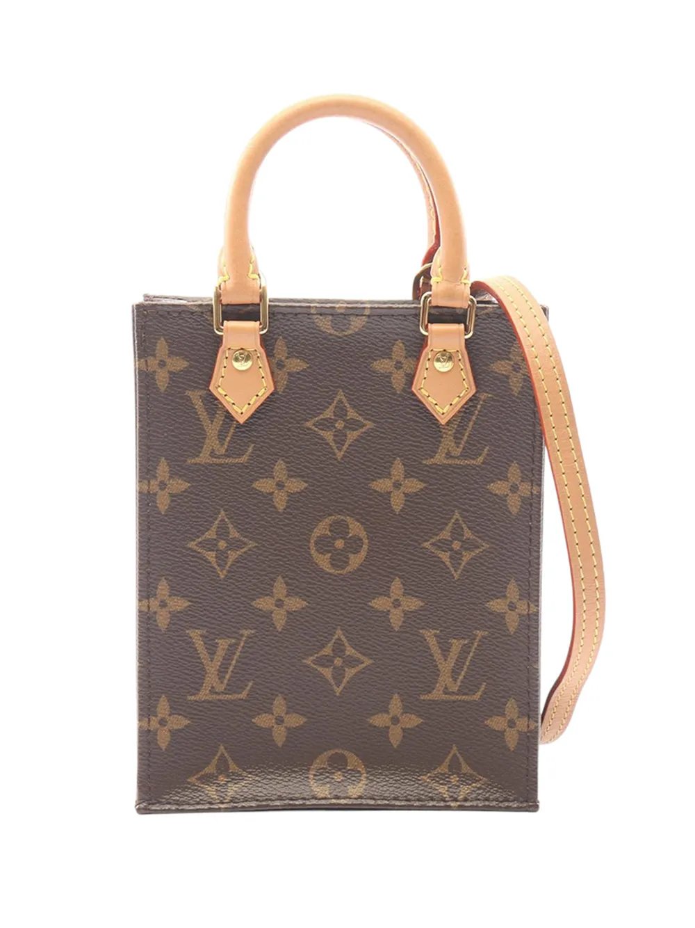 2020 Monogram Petit Sac Plat satchel