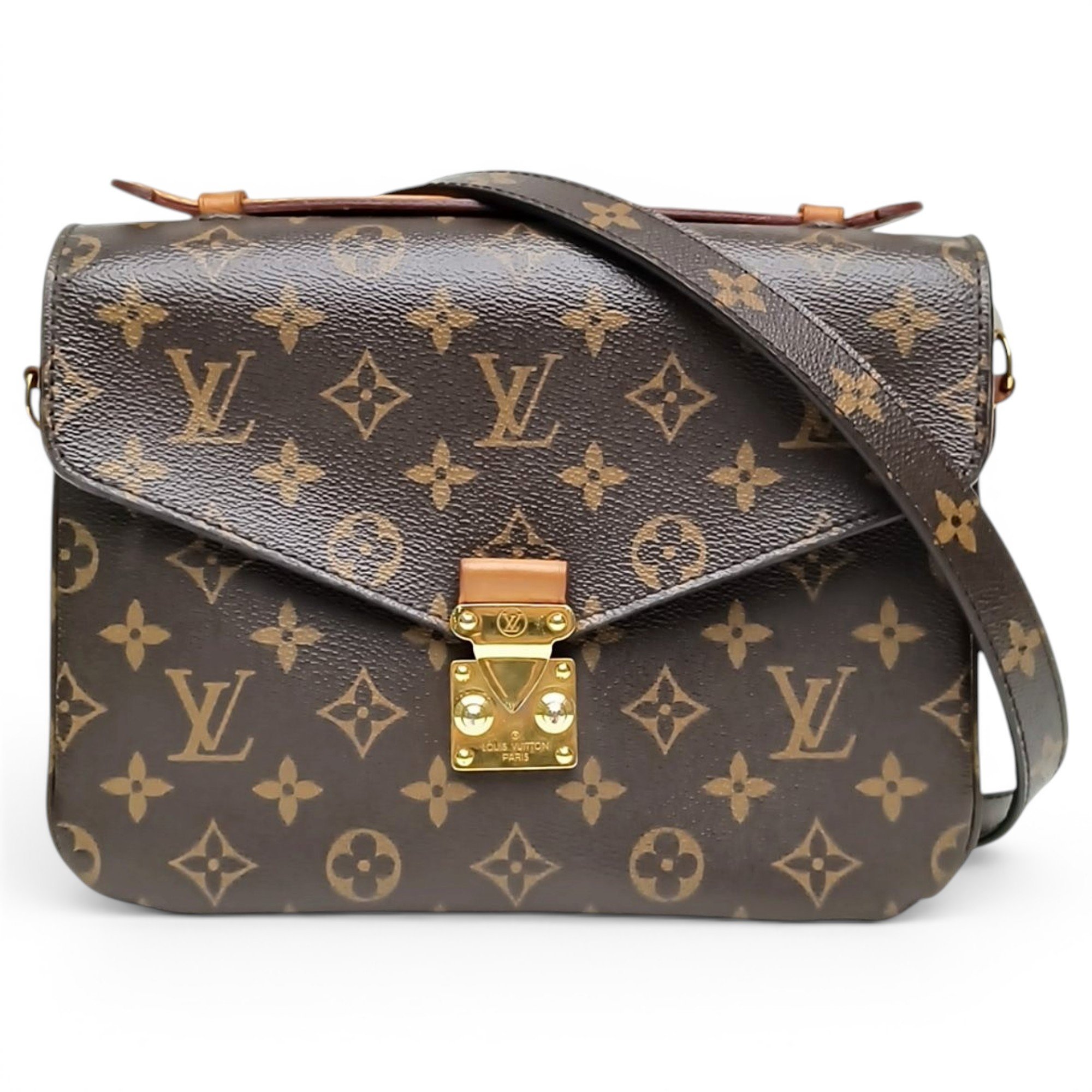 Metis leather crossbody bag